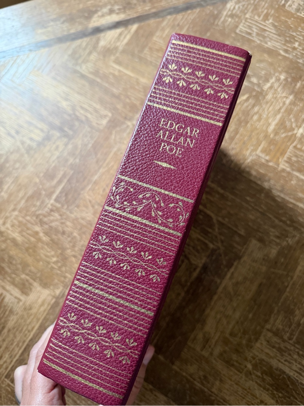 Edgar Allan Poe Decorative Hardcover Vintage Book in GERMAN